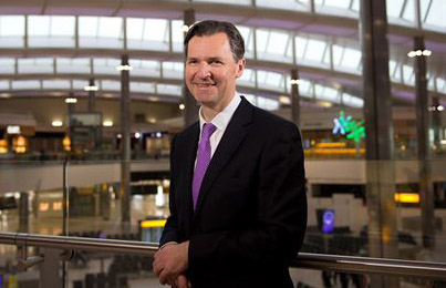 First day at work; Heathrow new boss face chaos