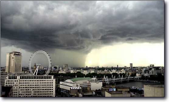 Hurricane in london
